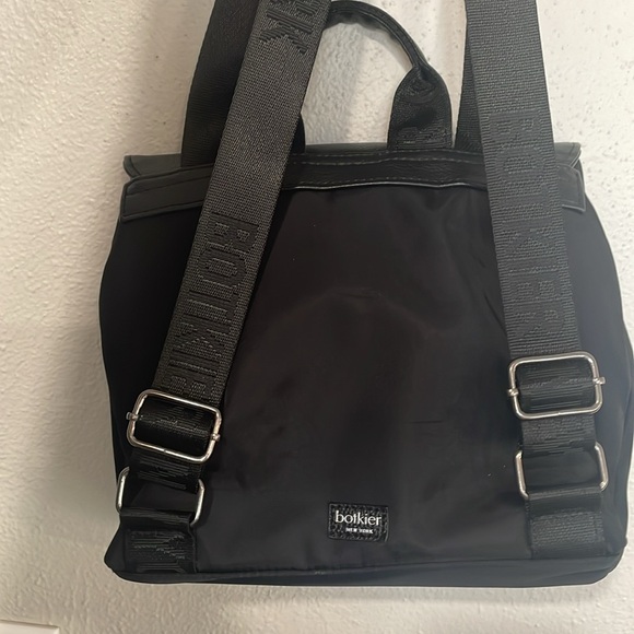 Botkier New York Black "Trigger" Backpack Purse - Picture 4 of 9